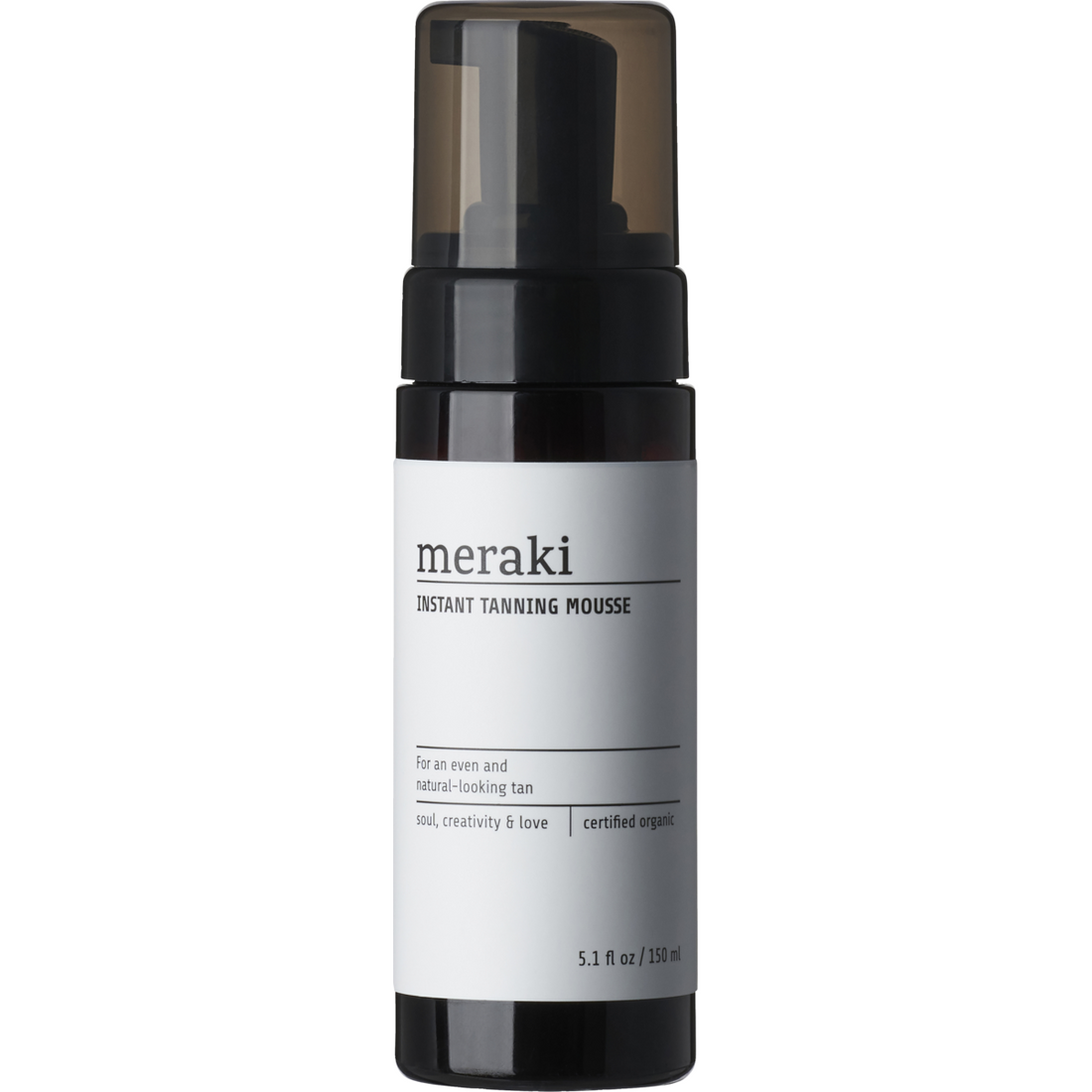 Mousse de bronzeamento instantâneo, Cosmos orgânico, marrom