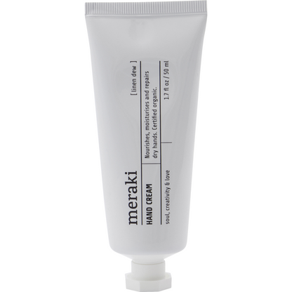 Creme de mão, orvalho de linho, branco