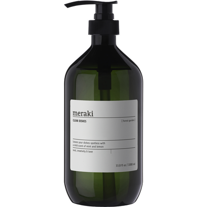 Detergente para lavar louça, jardim da floresta, verde