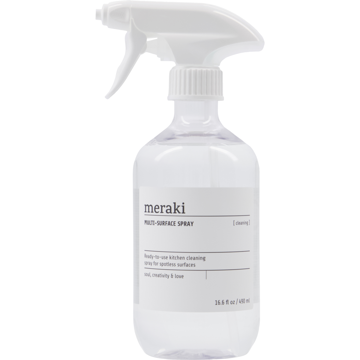 Spray de limpeza, pronto