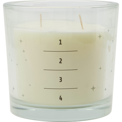Velas perfumadas, advento, anjou pêra, branco