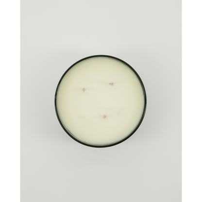 Velas perfumadas, chuva de lavanda, verde