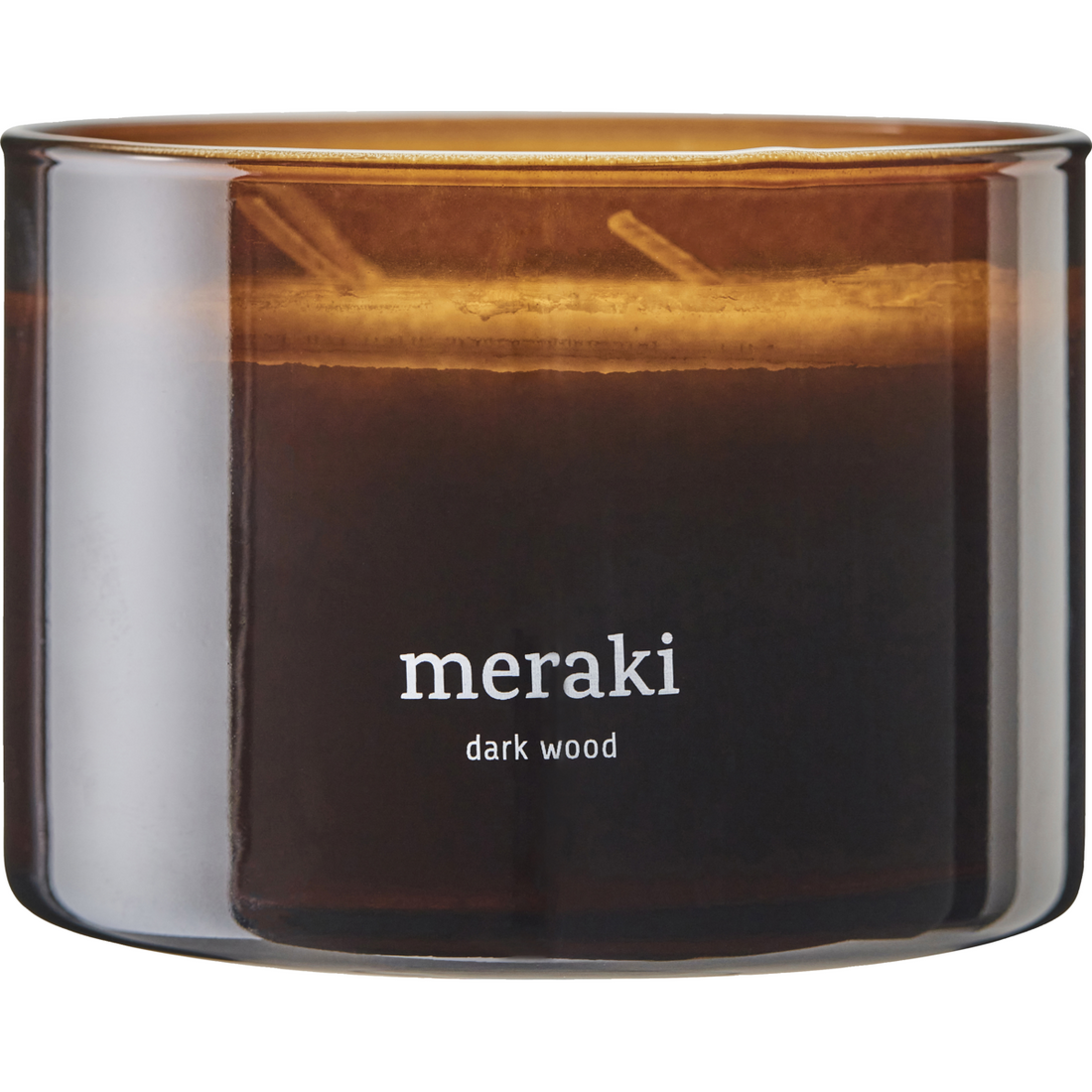 Velas perfumadas, madeira escura, marrom