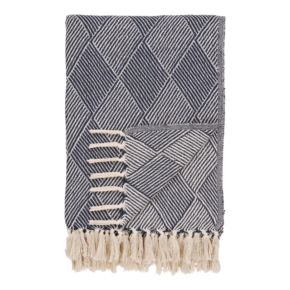 Xadrez, azul<br>130x180 cm