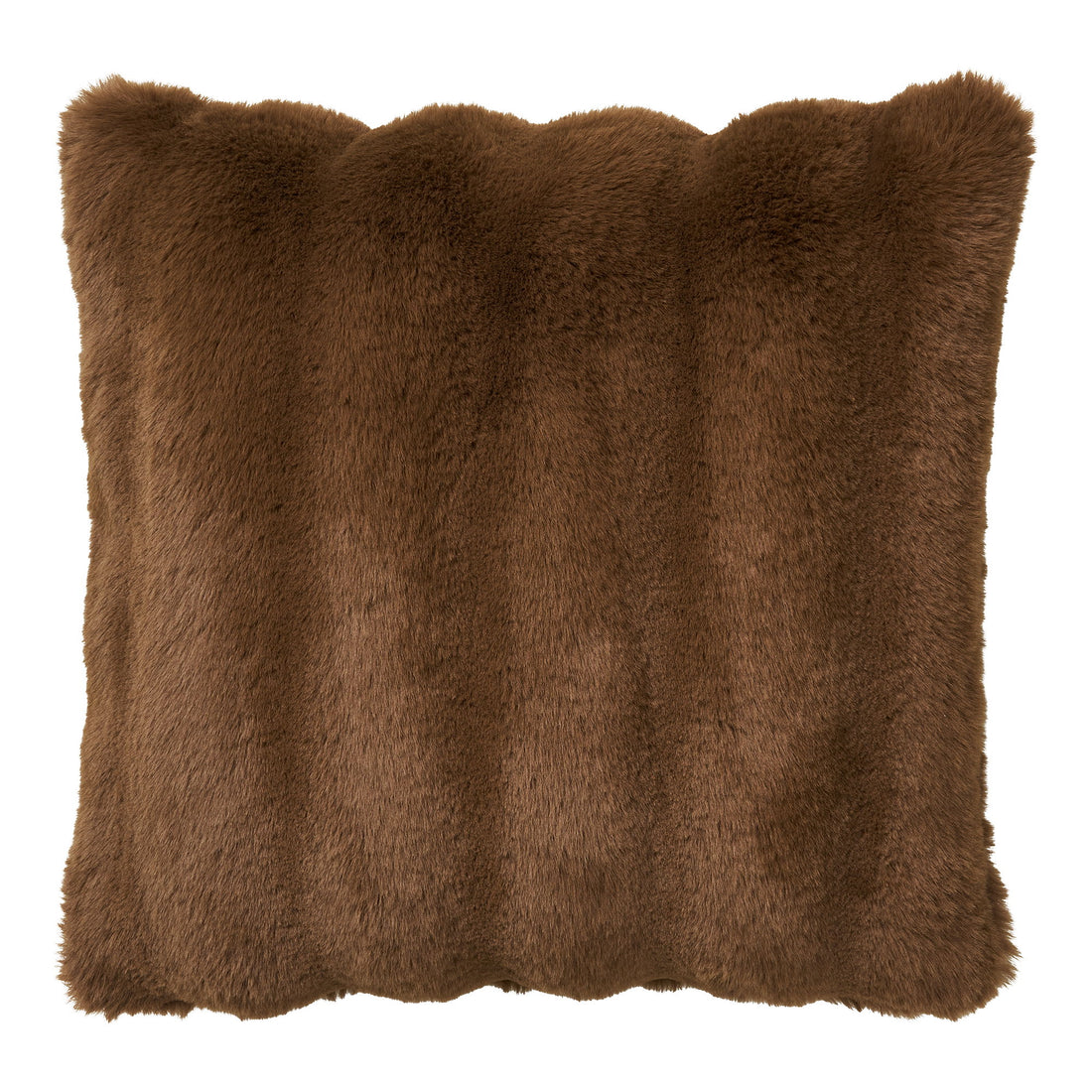 Pillow Galena - travesseiro, pêlo de imitação, marrom 45x45 cm