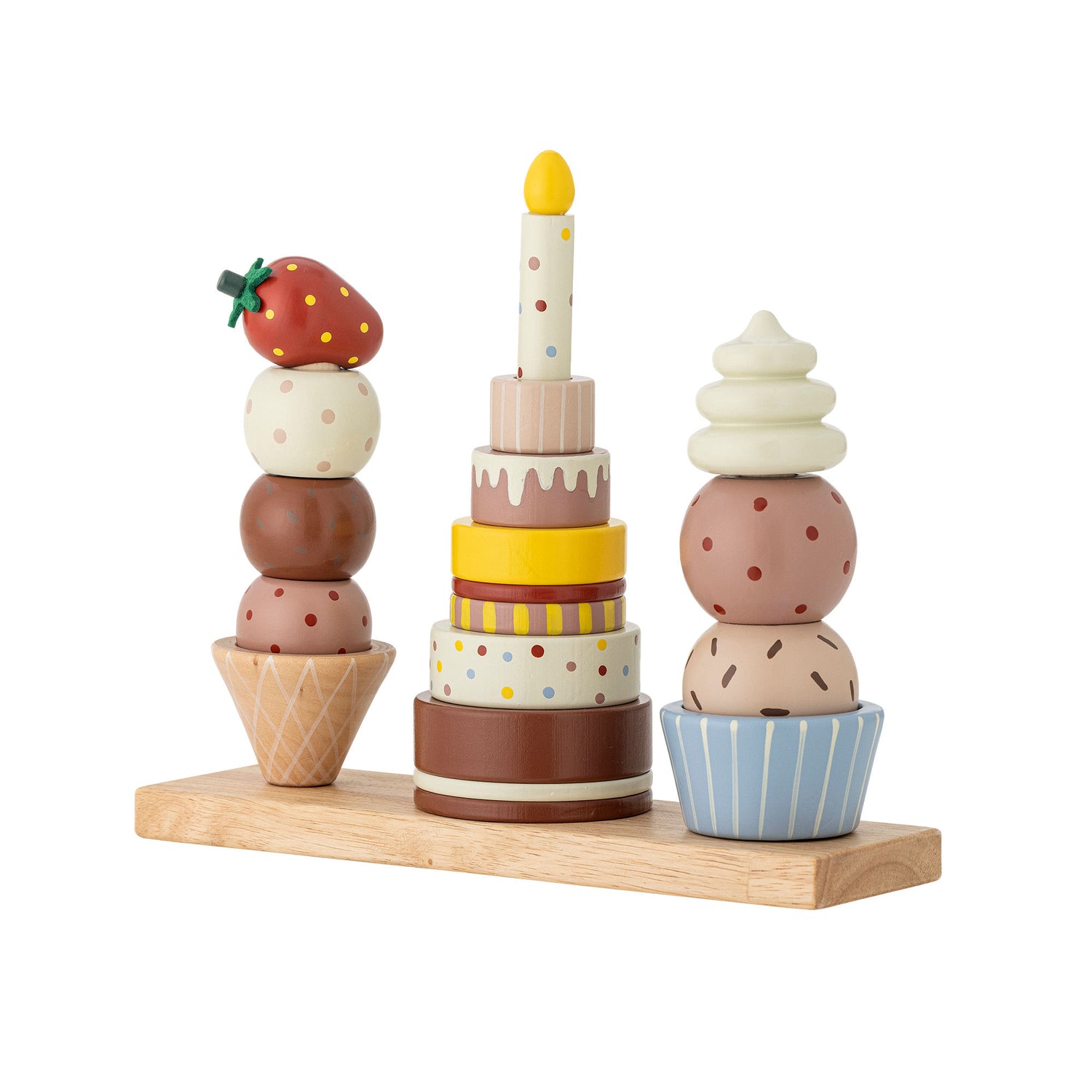 Bloomingville Mini celebra brinquedos de atividade, natureza, FSC®100%, faia