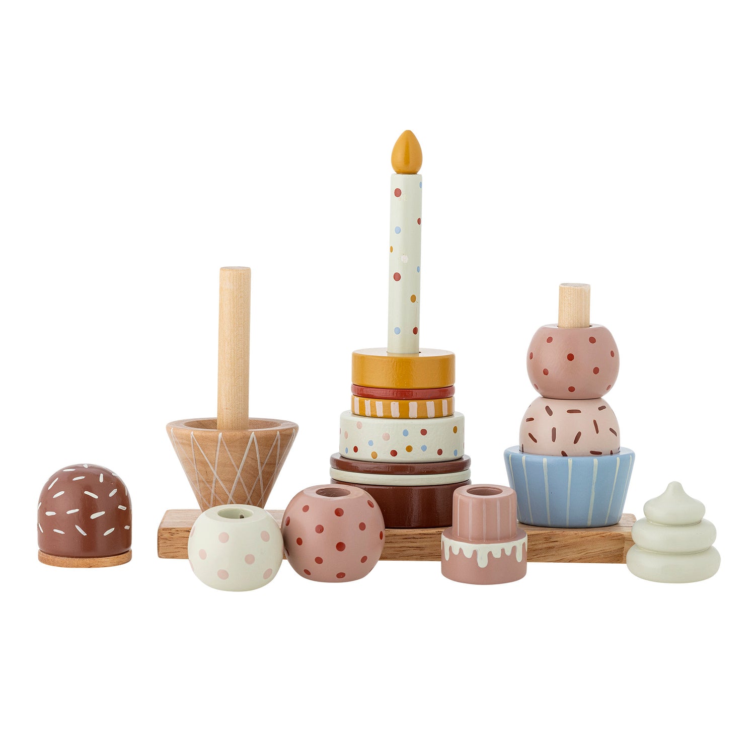 Bloomingville Mini celebra brinquedos de atividade, natureza, FSC®100%, faia