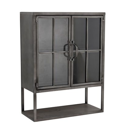 Gabinete de Bloomingville Sindre, preto, metal