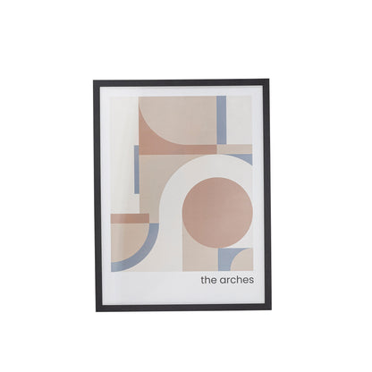 Bloomingville Arches Ilustração com quadro, preto, cara