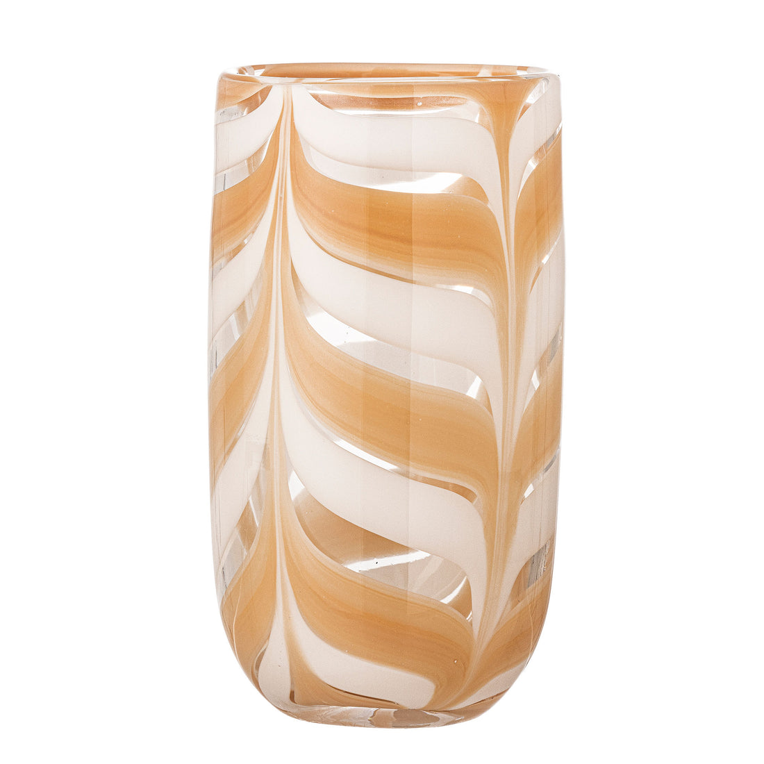 Vaso de Taven Bloomingville, laranja, vidro