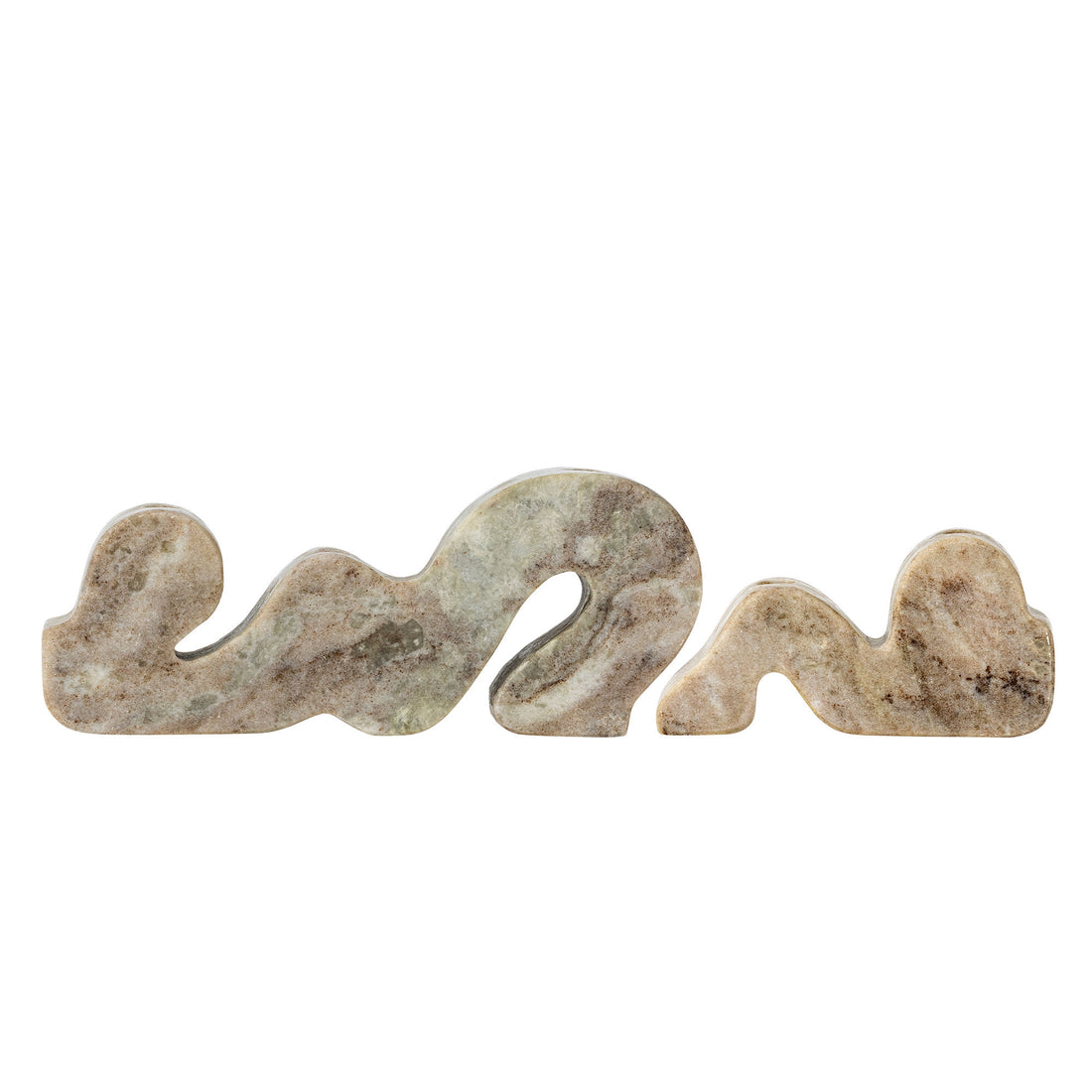 Bloomingville Liabella Candlestick, Gray, mármore