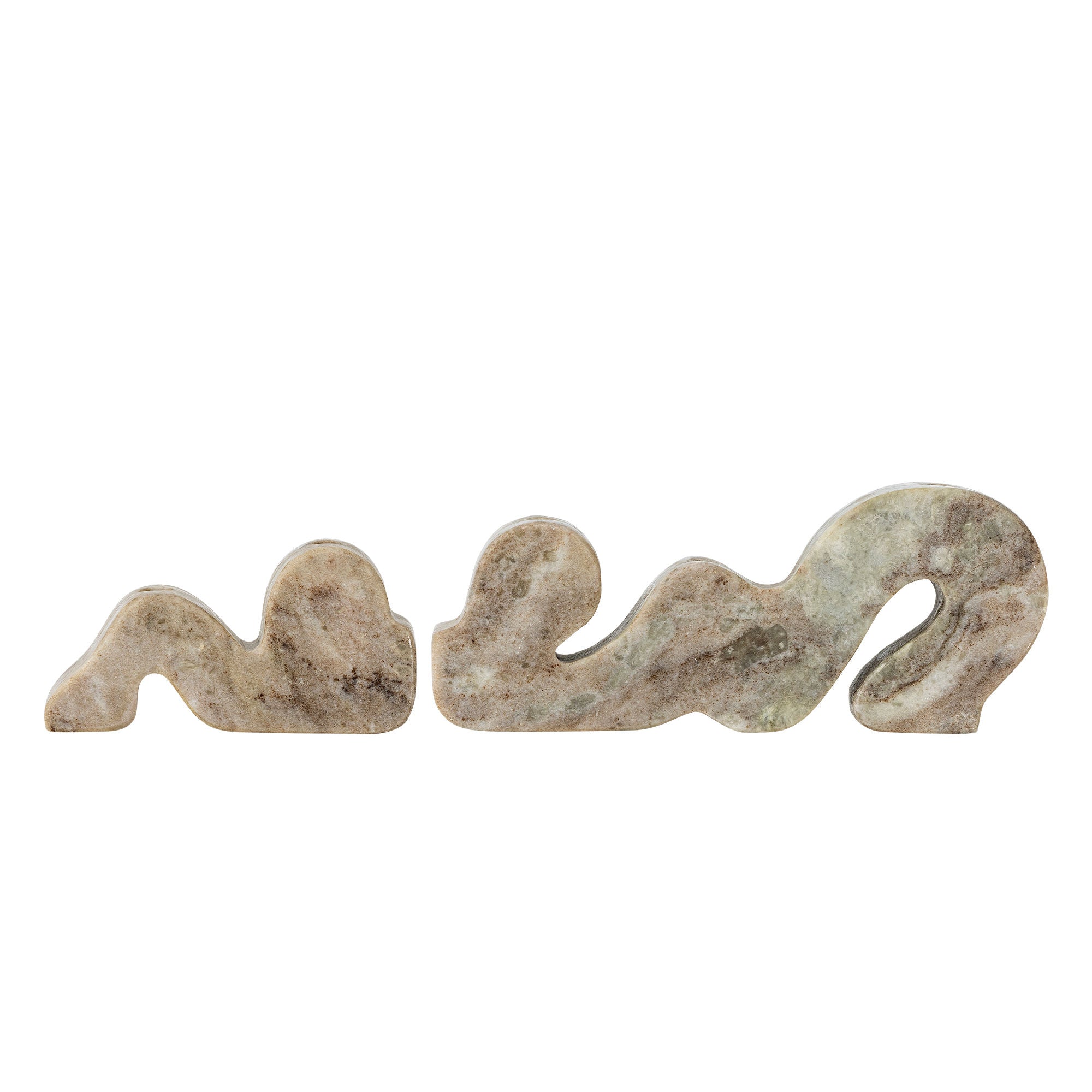 Bloomingville Liabella Candlestick, Gray, mármore