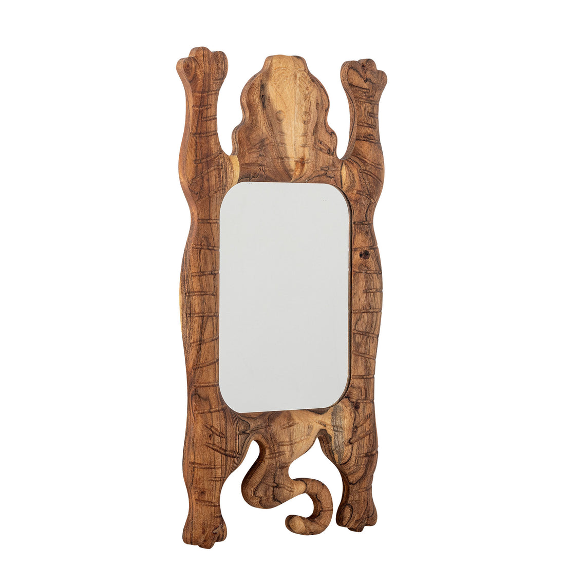 Bloomingville Marga Wall Mirror, Brown, Acacie