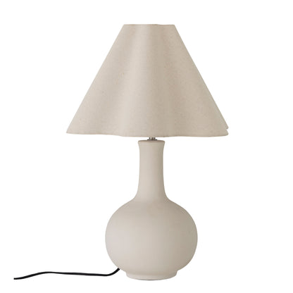 Bloomingville Heide Table Lamp, branco, grés