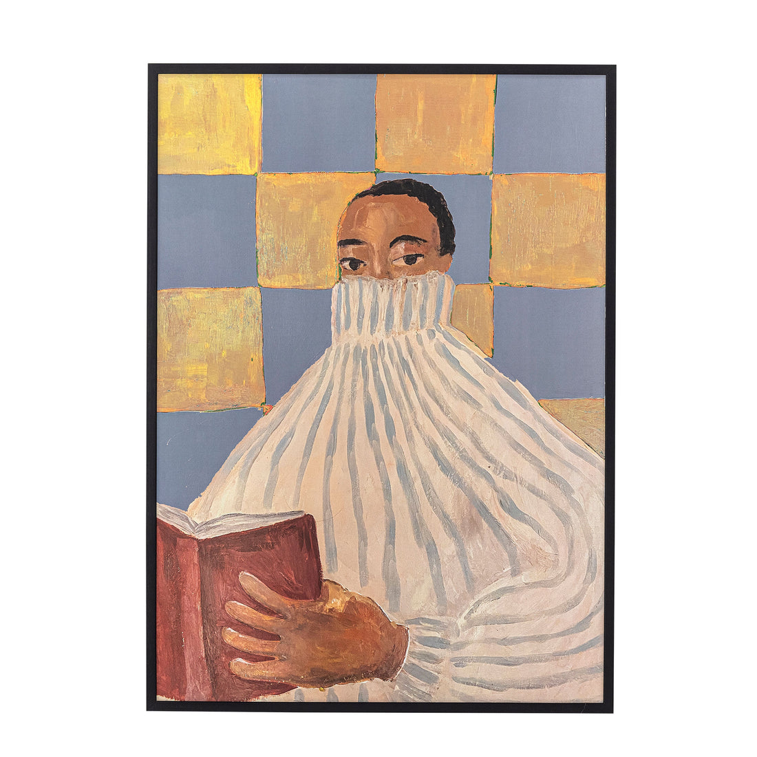 Ilustração de Bloomingville Filicia com quadro, preto, cara