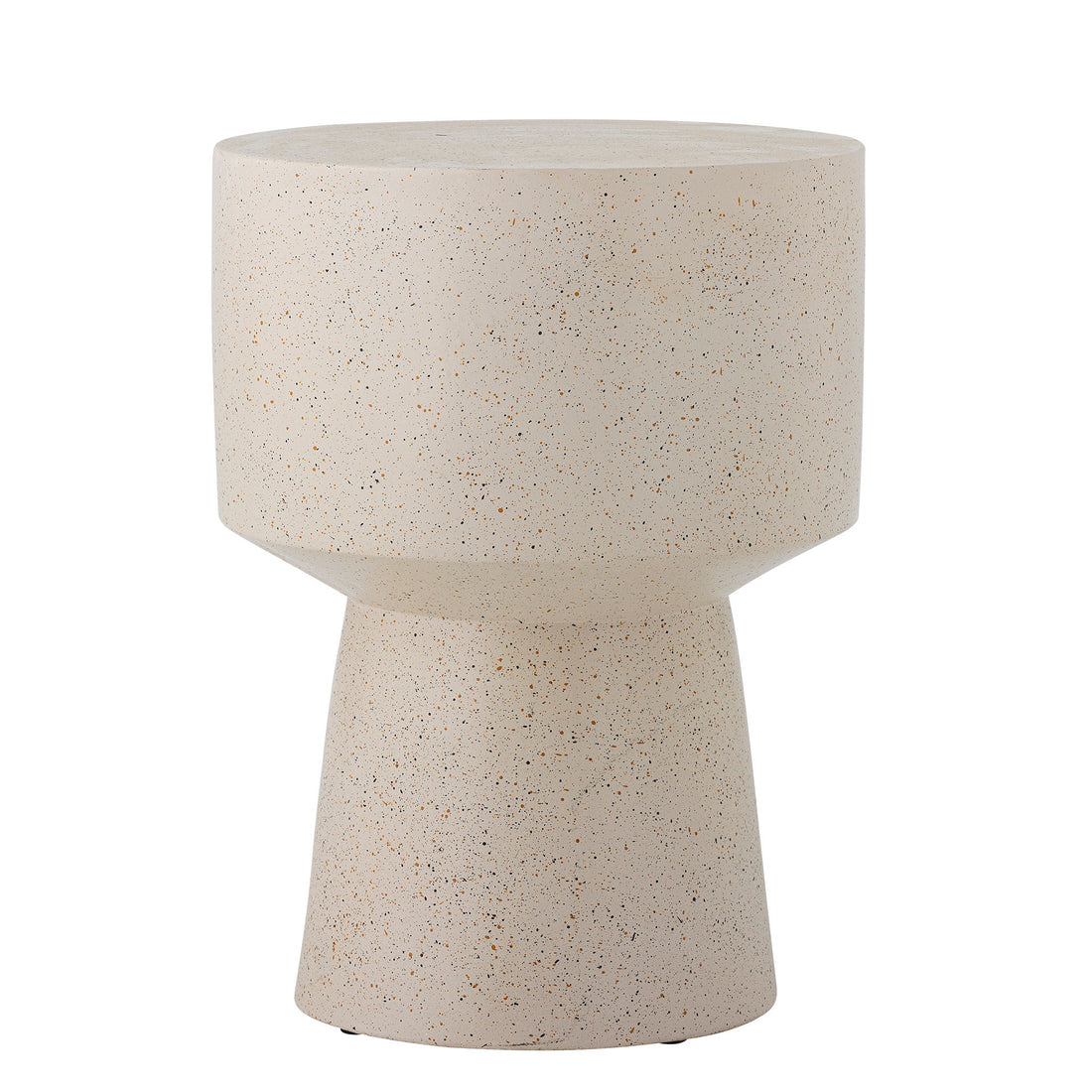 Mesa lateral de Bloomingville Basso, natureza, resina