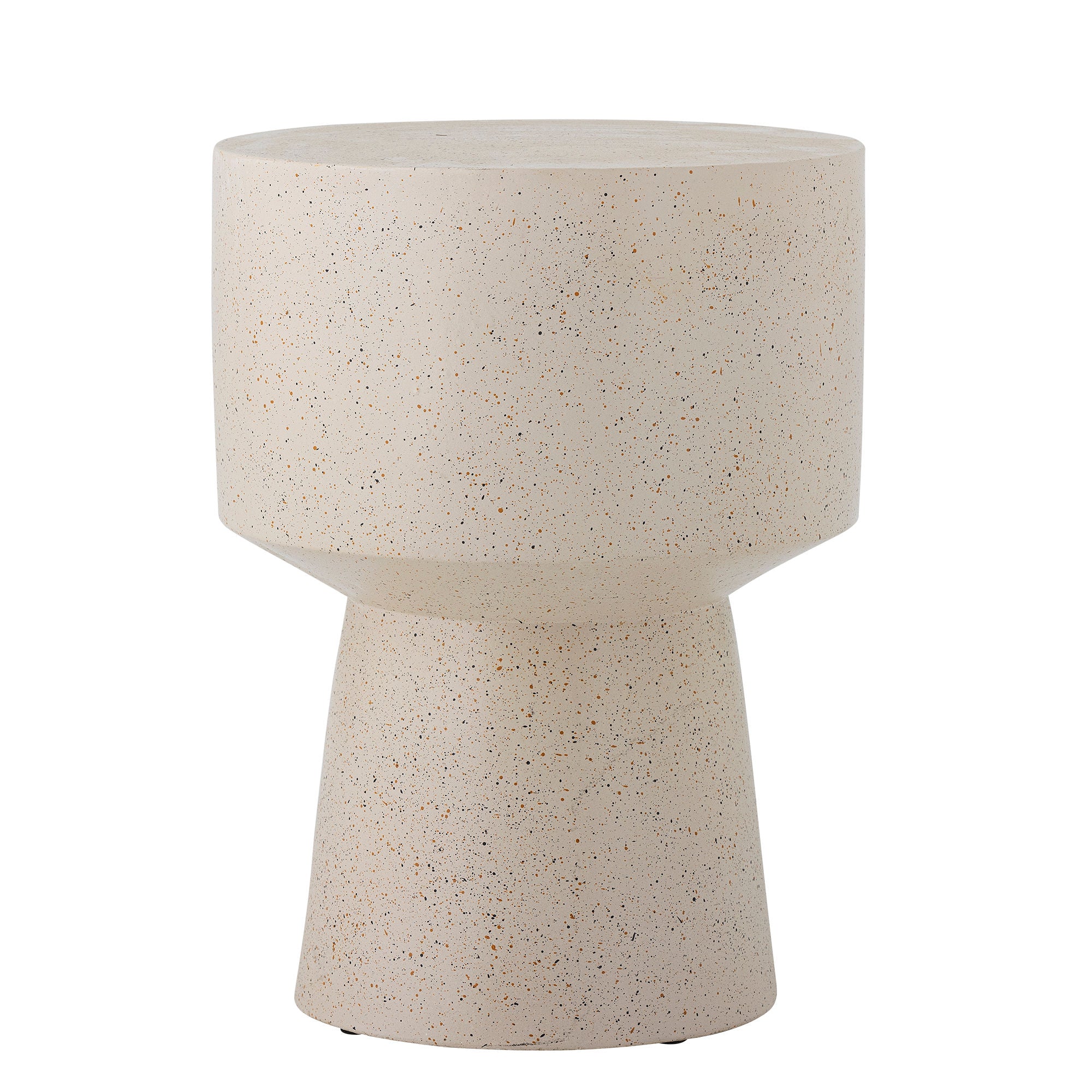 Mesa lateral de Bloomingville Basso, natureza, resina