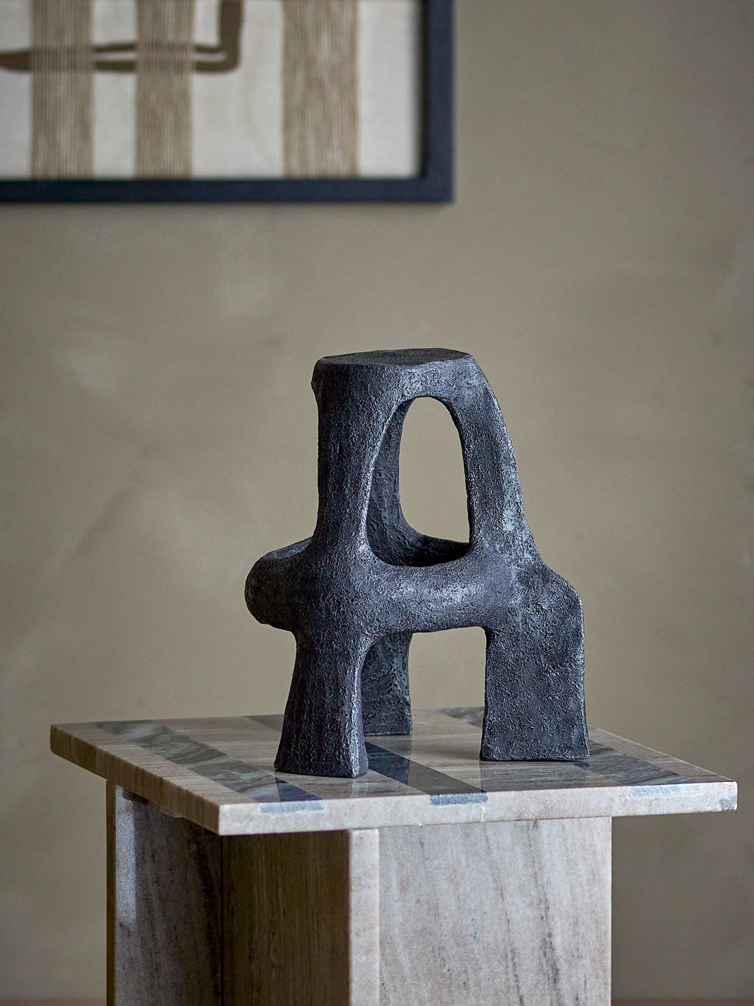 Bloomingville Ombra Deko, Black, Polyresin