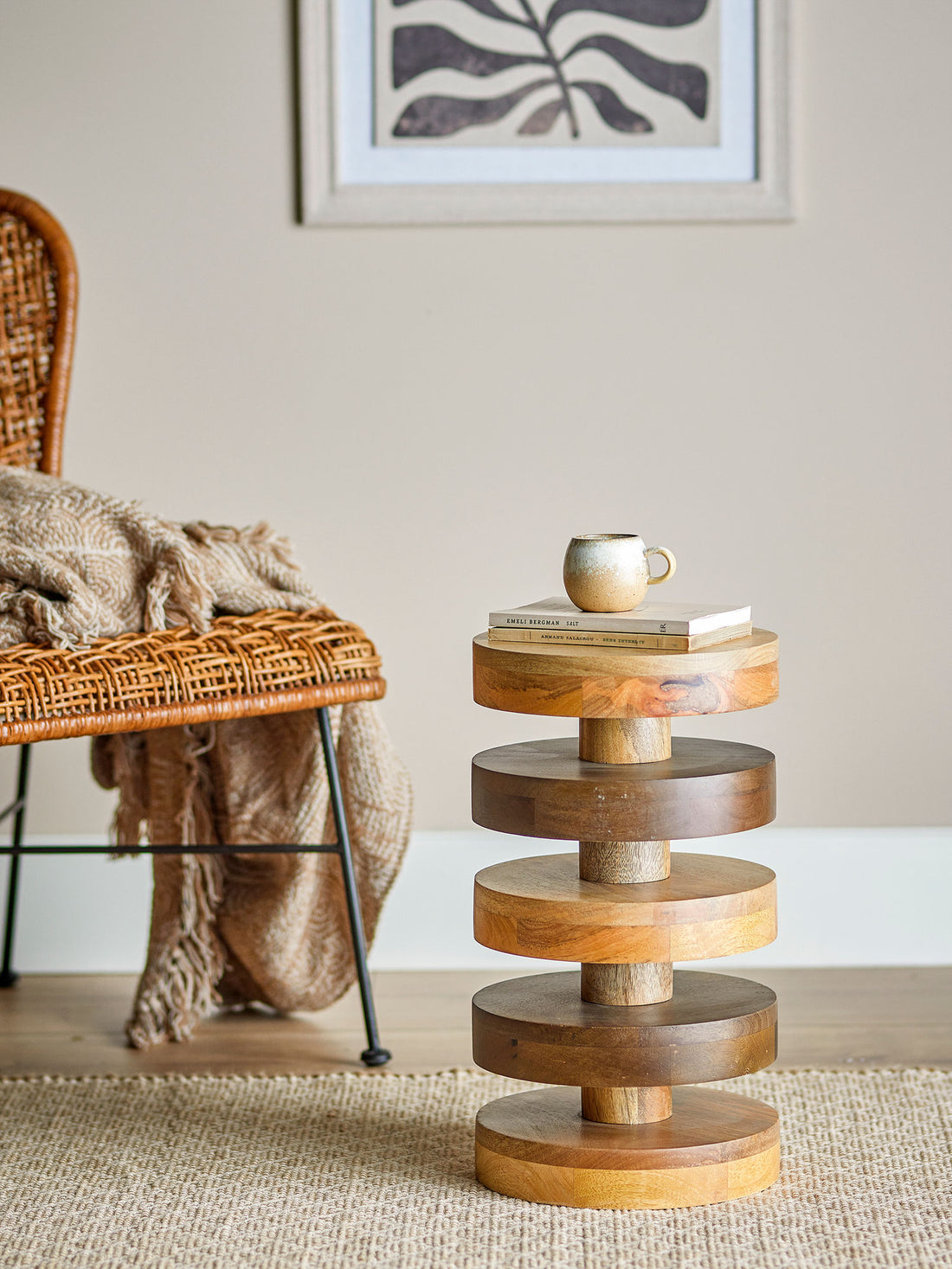 Mesa lateral de Bloomingville Franka, Brown, FSC 100%® Mango