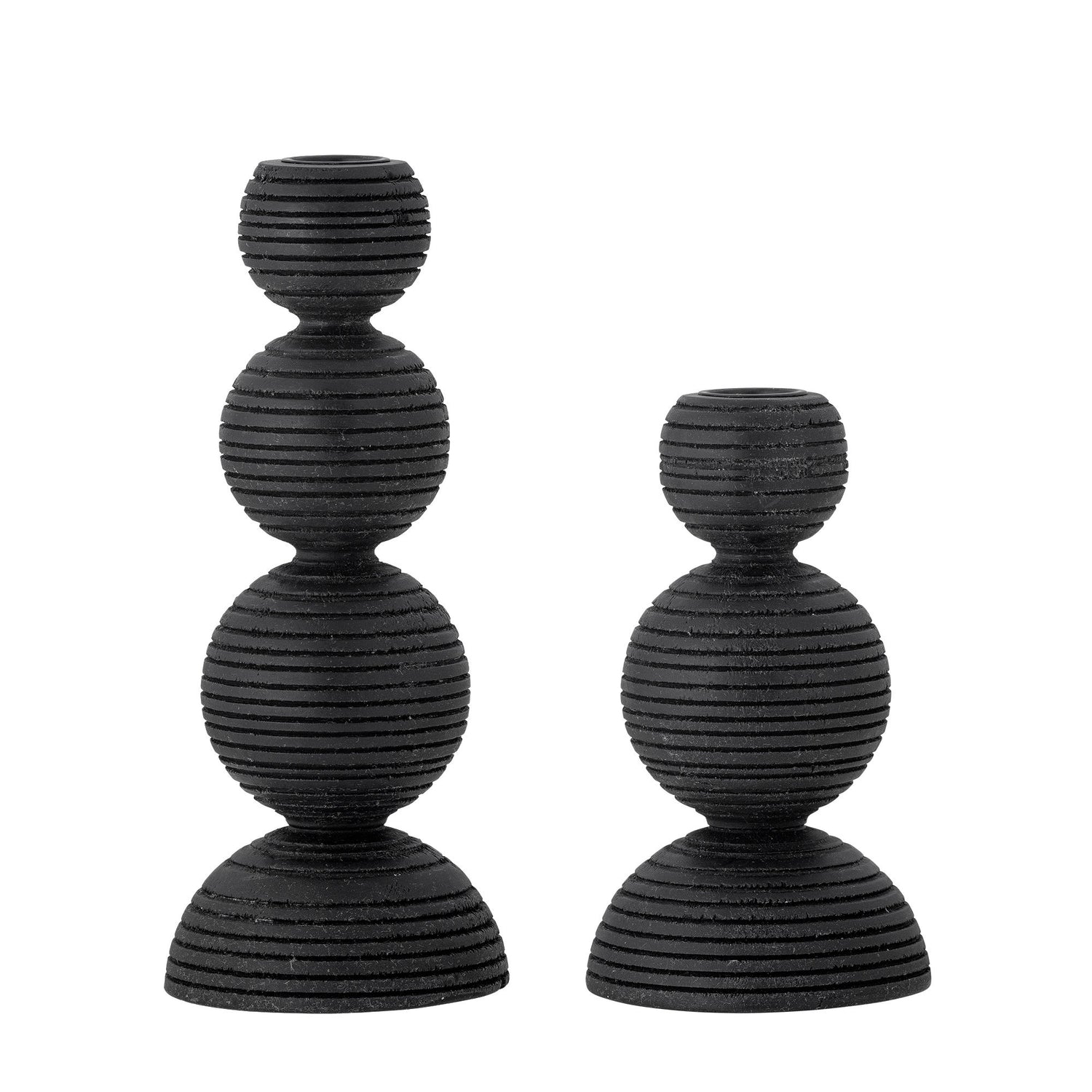 Bloomingville Kipp Candlestick, preto, cara
