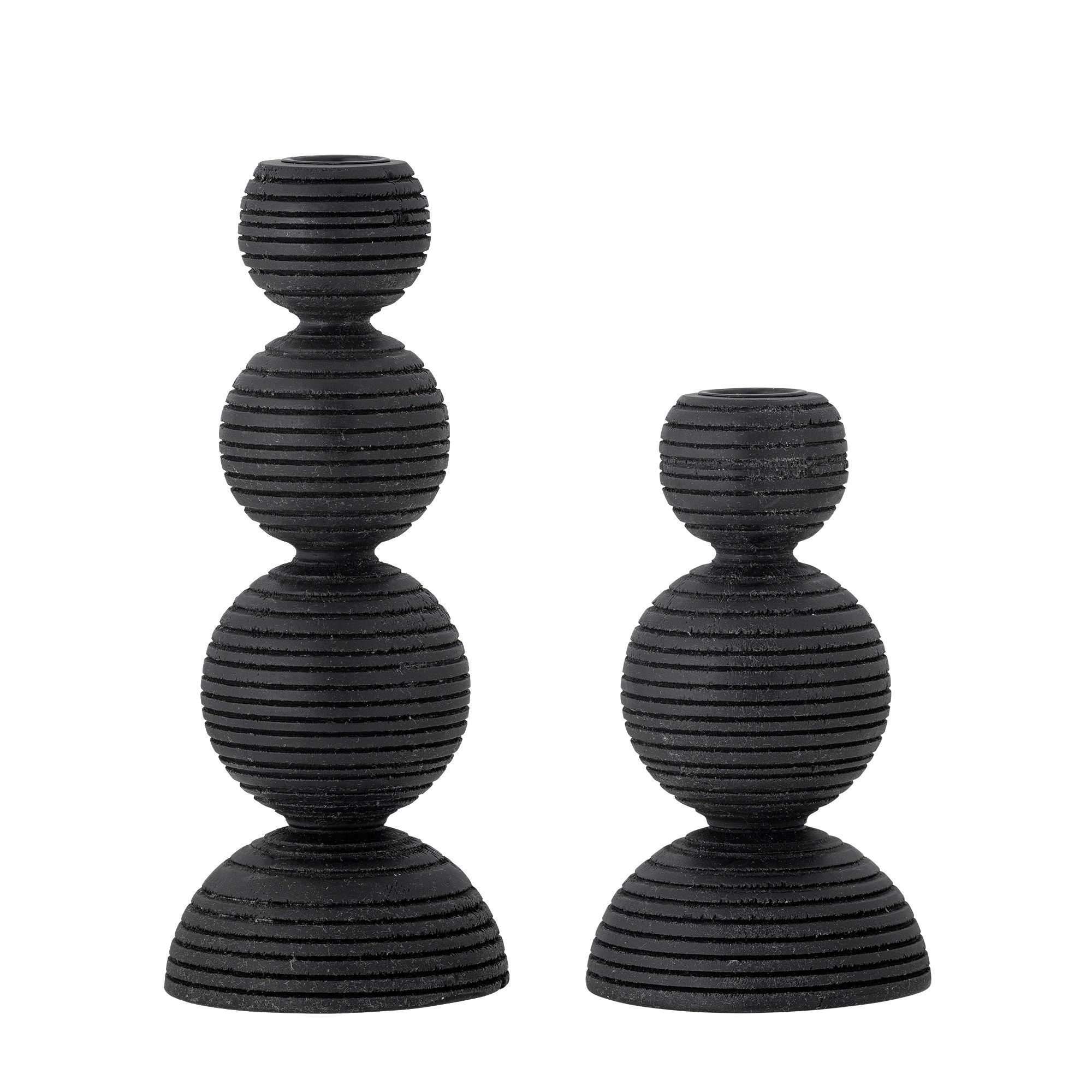 Bloomingville Kipp Candlestick, preto, cara