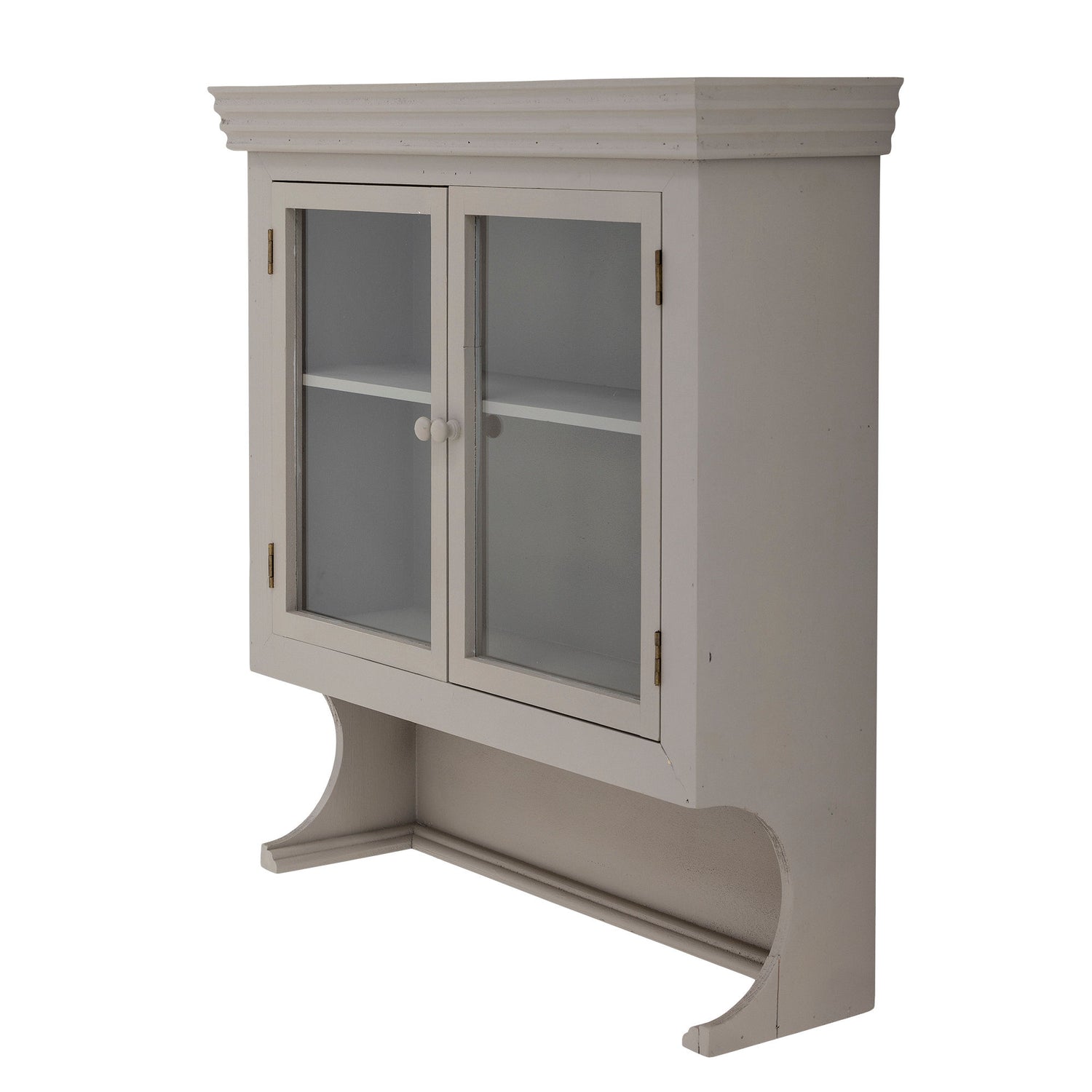 Gabinete pilu de Bloomingville, cinza, pinheiro