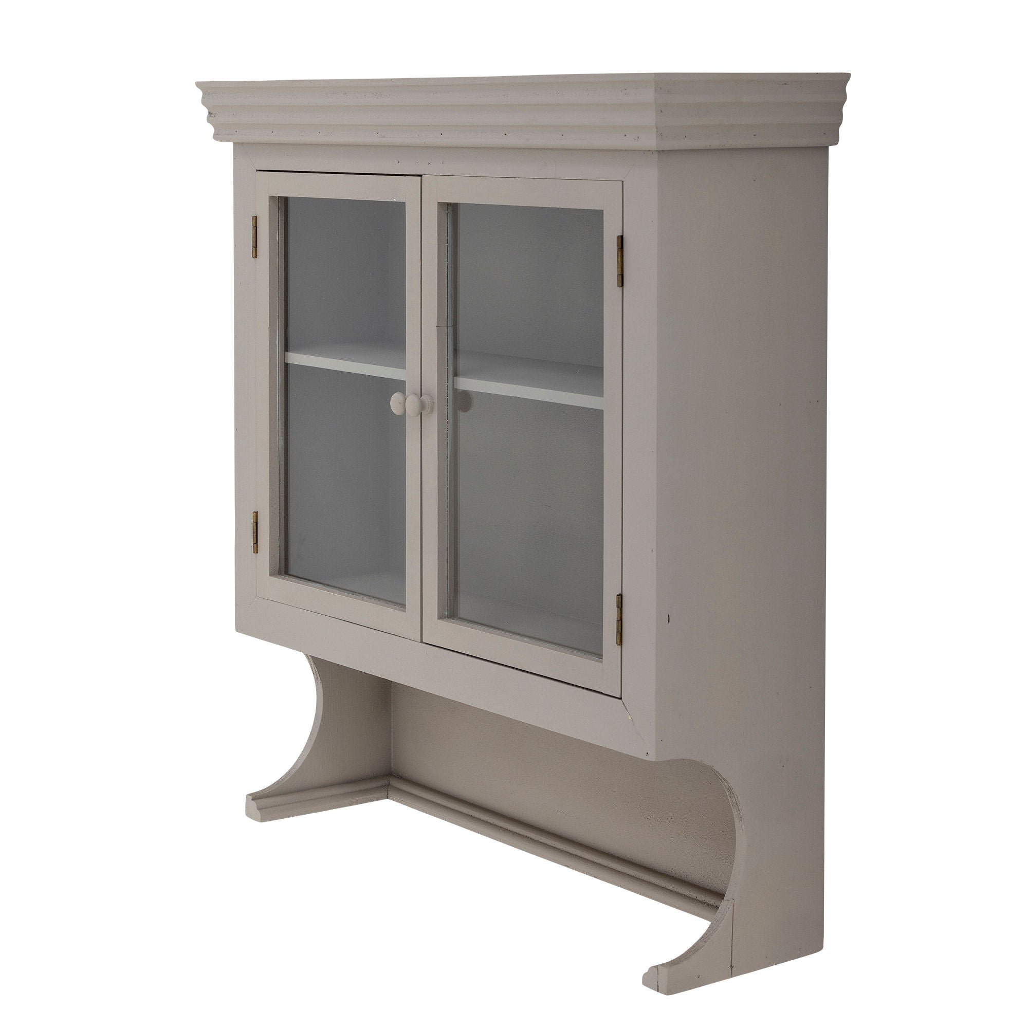 Gabinete pilu de Bloomingville, cinza, pinheiro