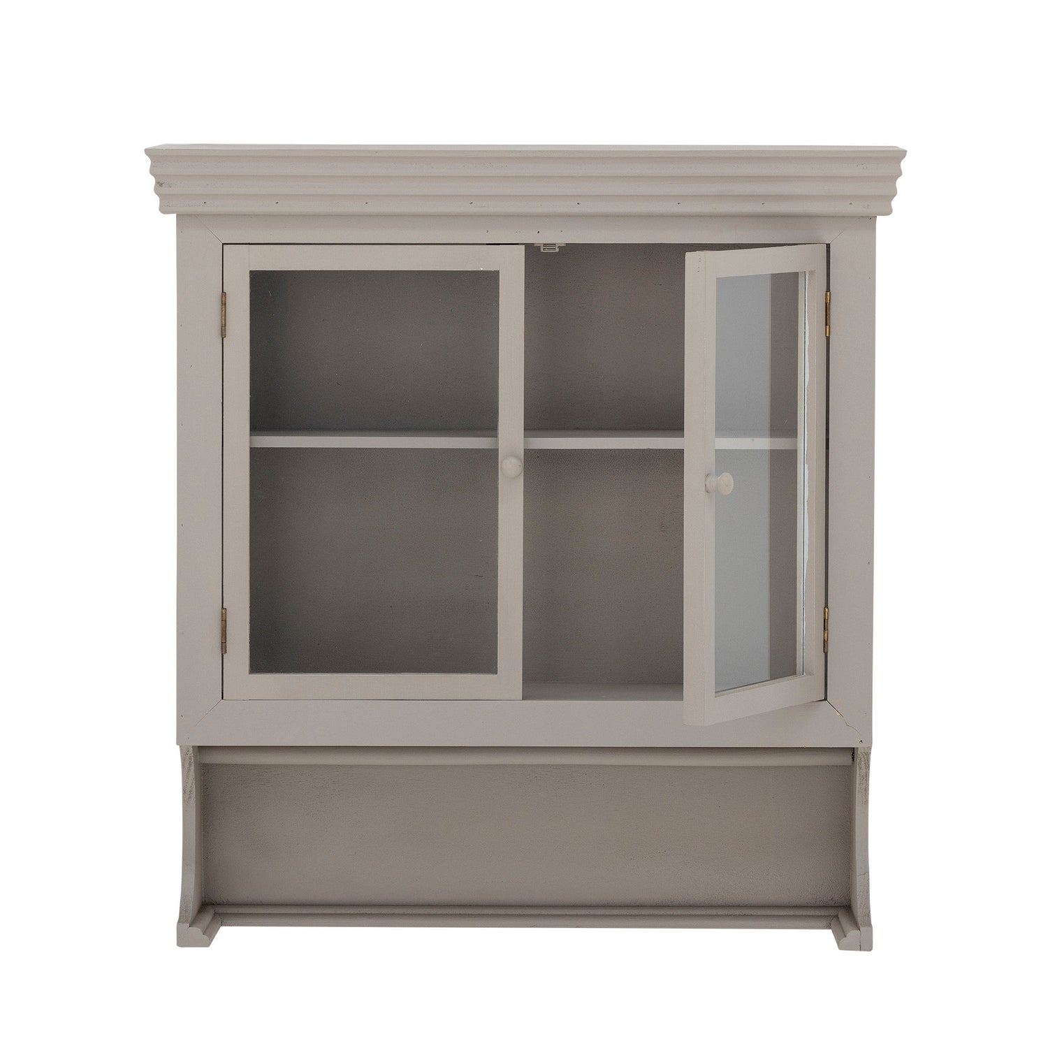 Gabinete pilu de Bloomingville, cinza, pinheiro