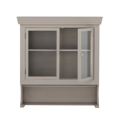 Gabinete pilu de Bloomingville, cinza, pinheiro