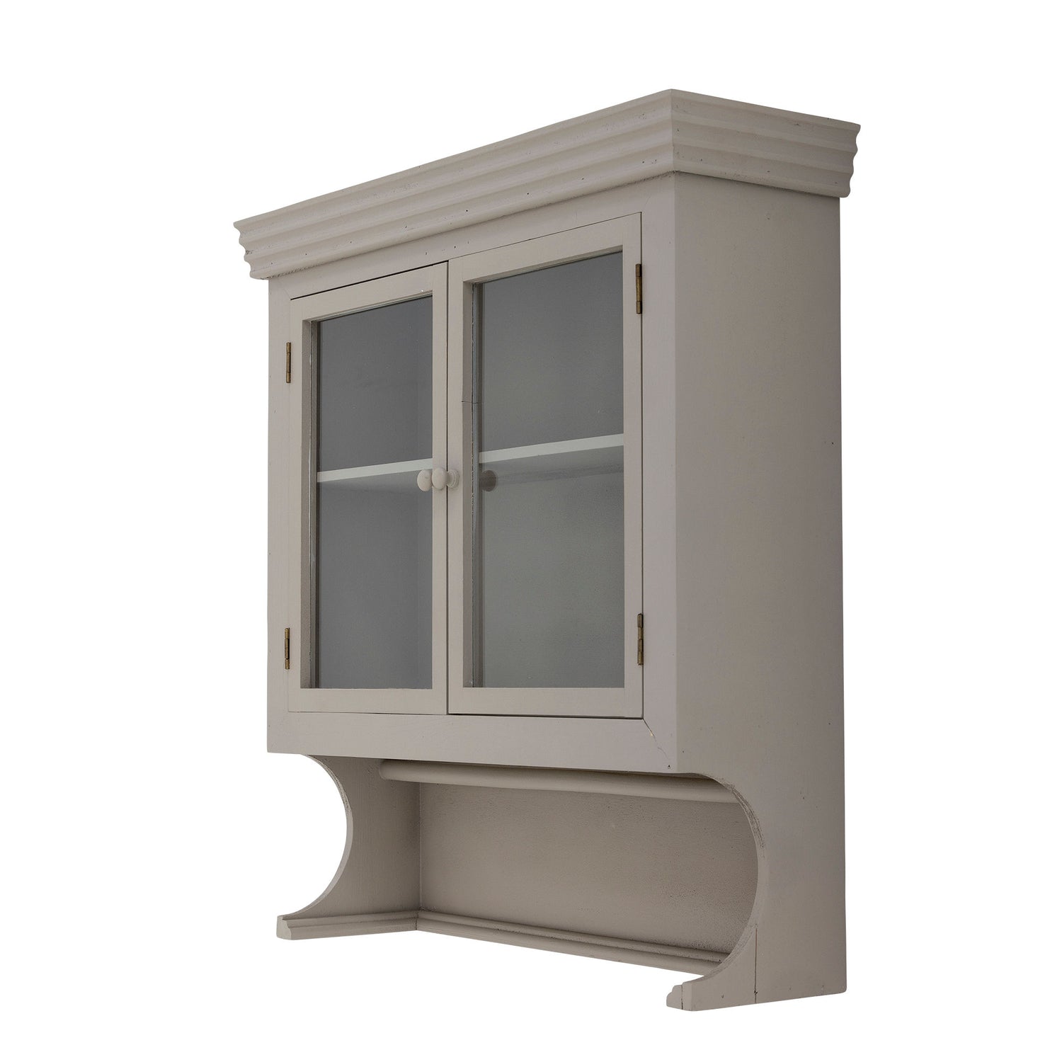 Gabinete pilu de Bloomingville, cinza, pinheiro