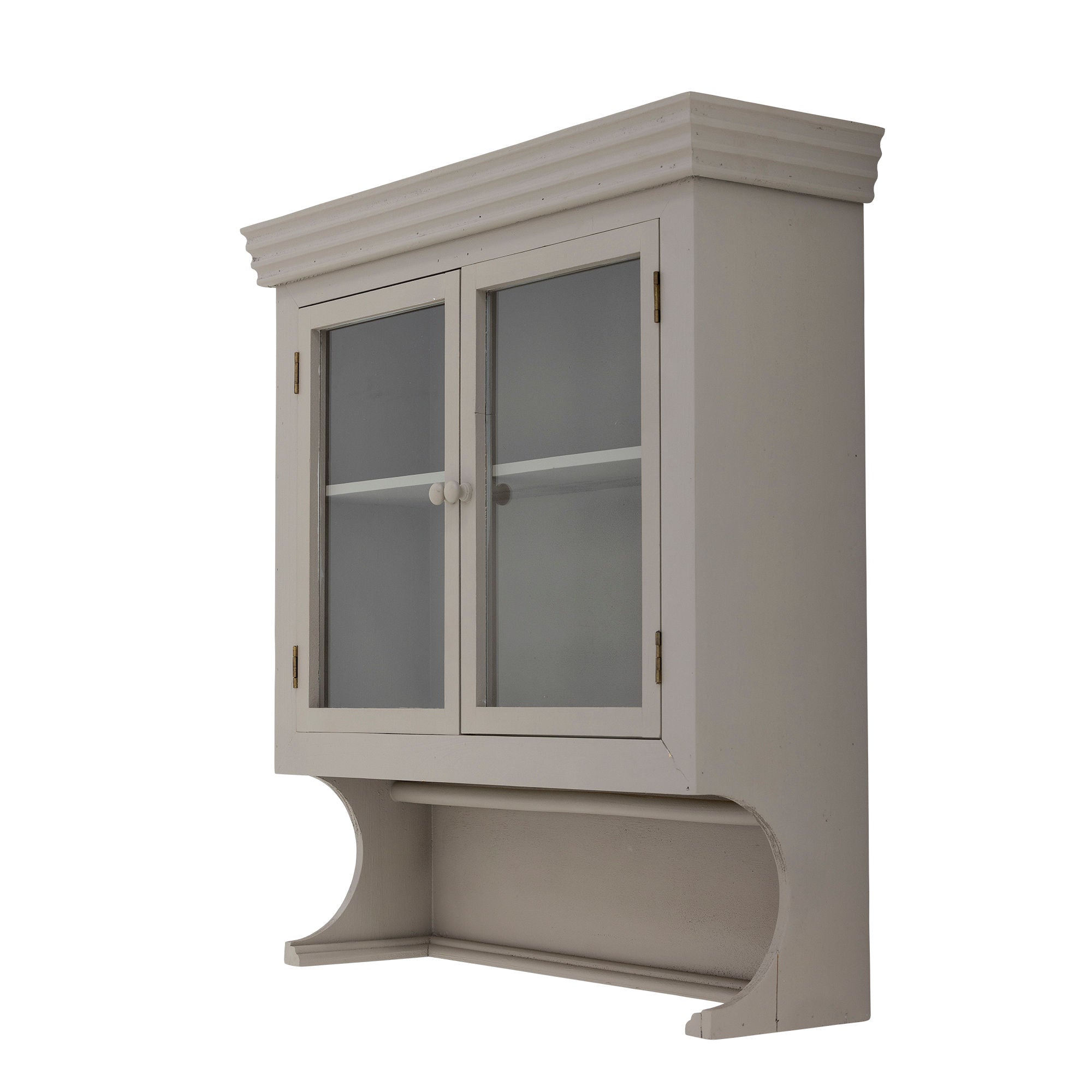 Gabinete pilu de Bloomingville, cinza, pinheiro
