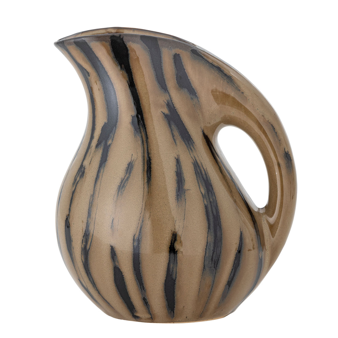 Bloomingville Coy Pitcher, marrom, grés
