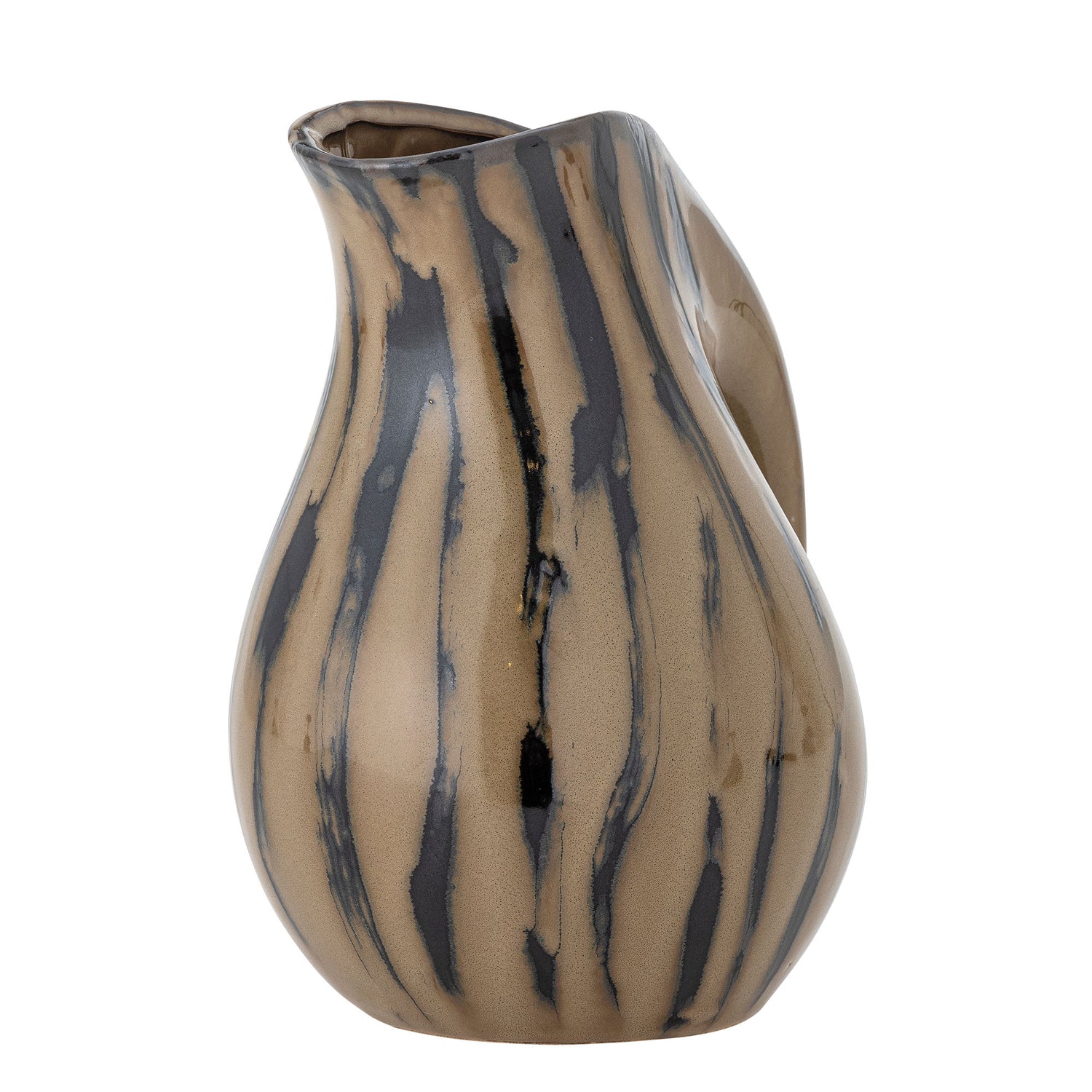 Bloomingville Coy Pitcher, marrom, grés