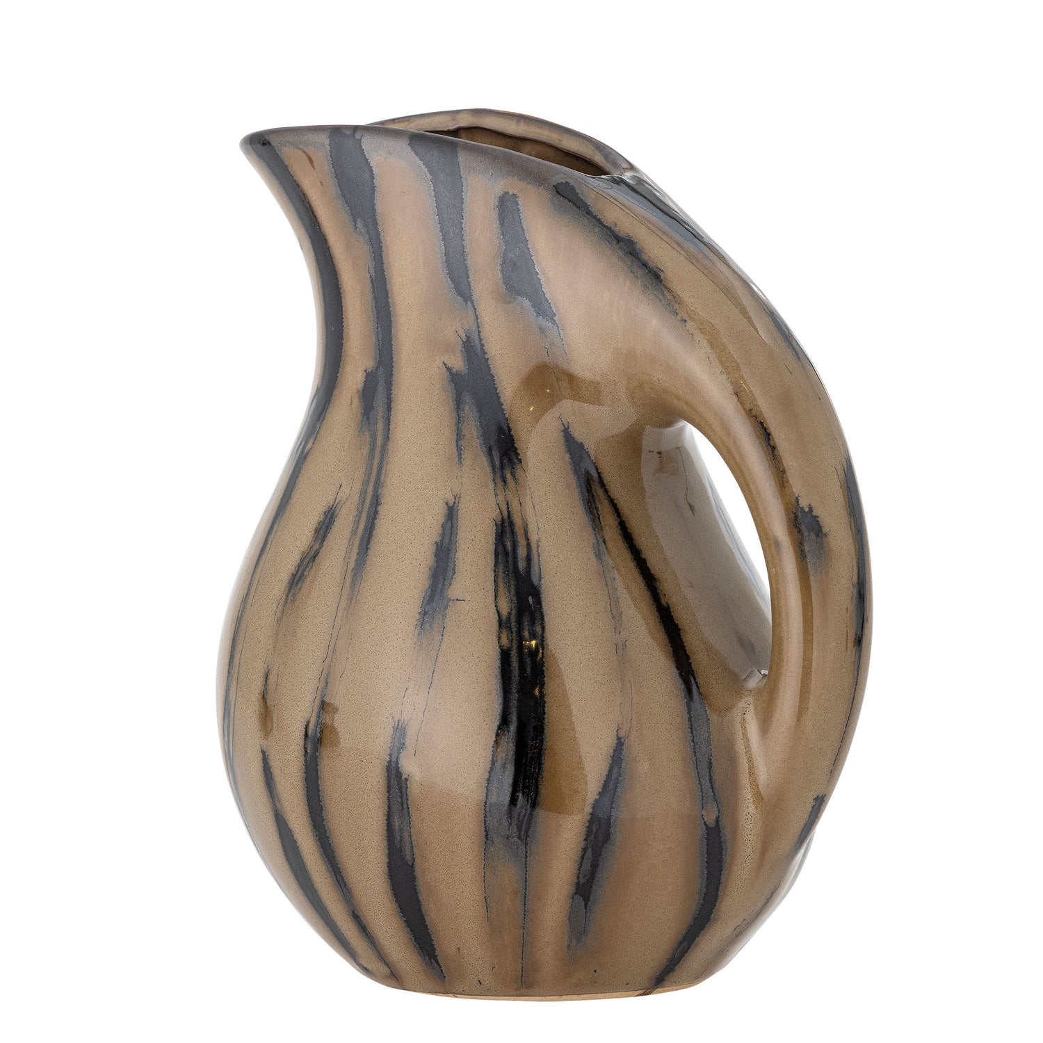 Bloomingville Coy Pitcher, marrom, grés