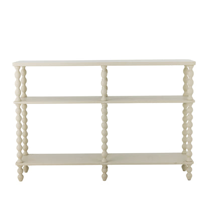 Tabela de console Salino de Bloomingville, branco, cara