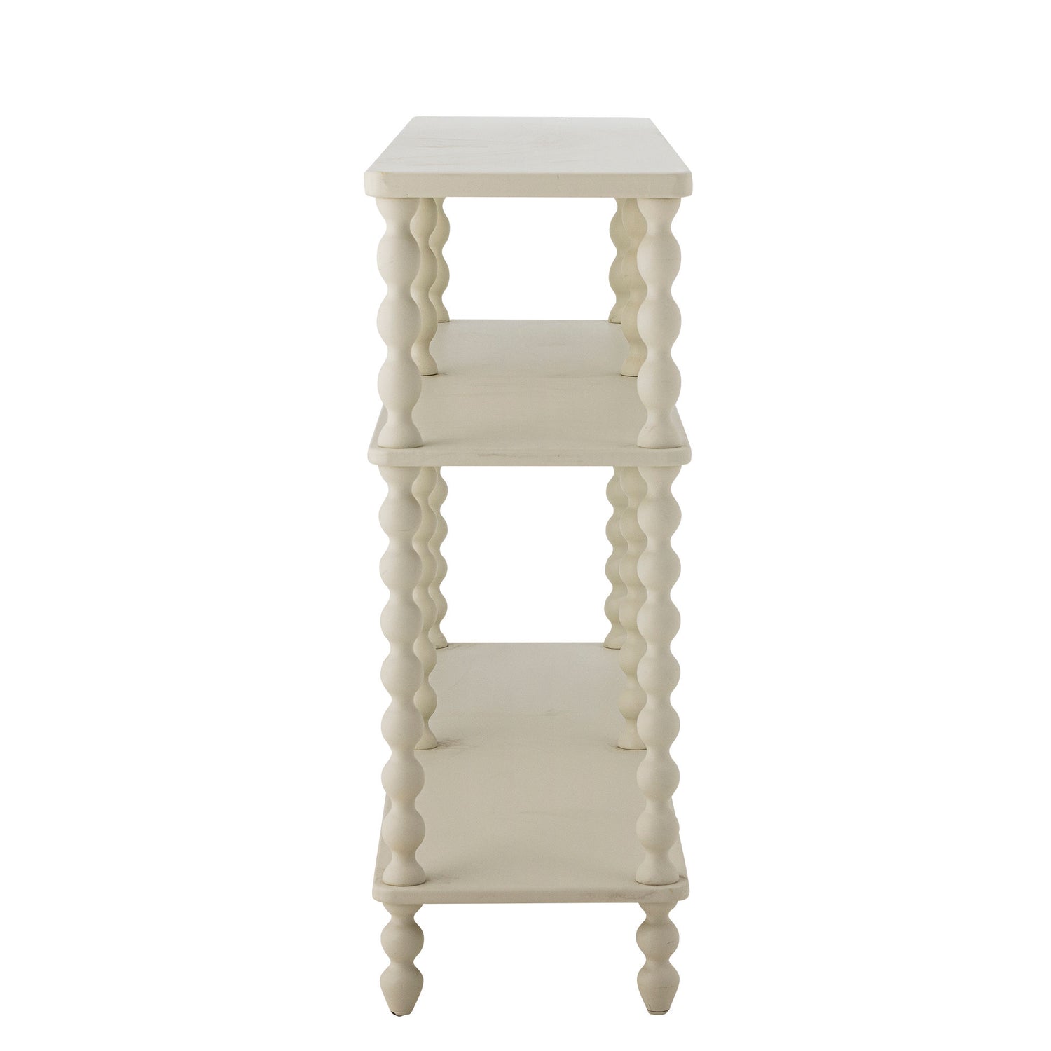 Tabela de console Salino de Bloomingville, branco, cara