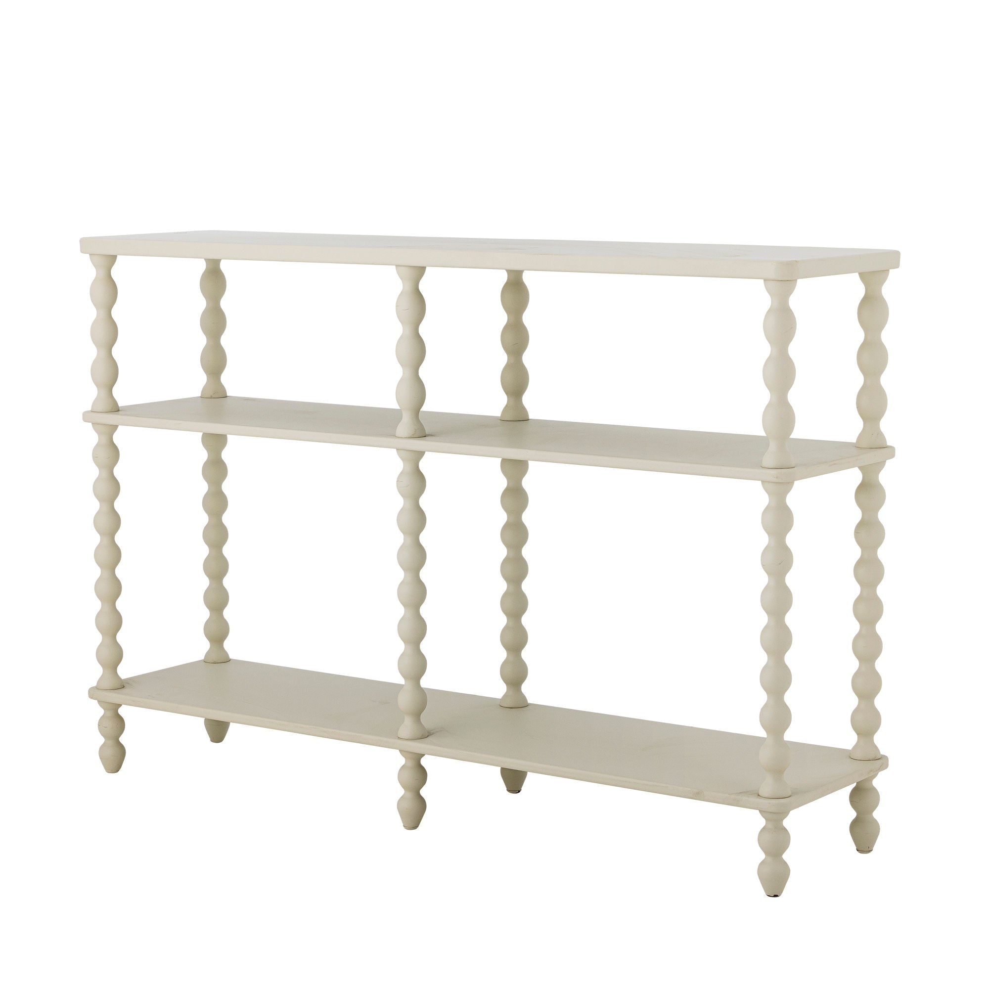 Tabela de console Salino de Bloomingville, branco, cara