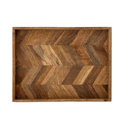 Bloomingville Katalyn Serving Bandey, Nature, FSC 100%® Mango
