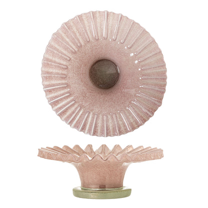 Bloomingville Yarn Bowl, rosa, vidro