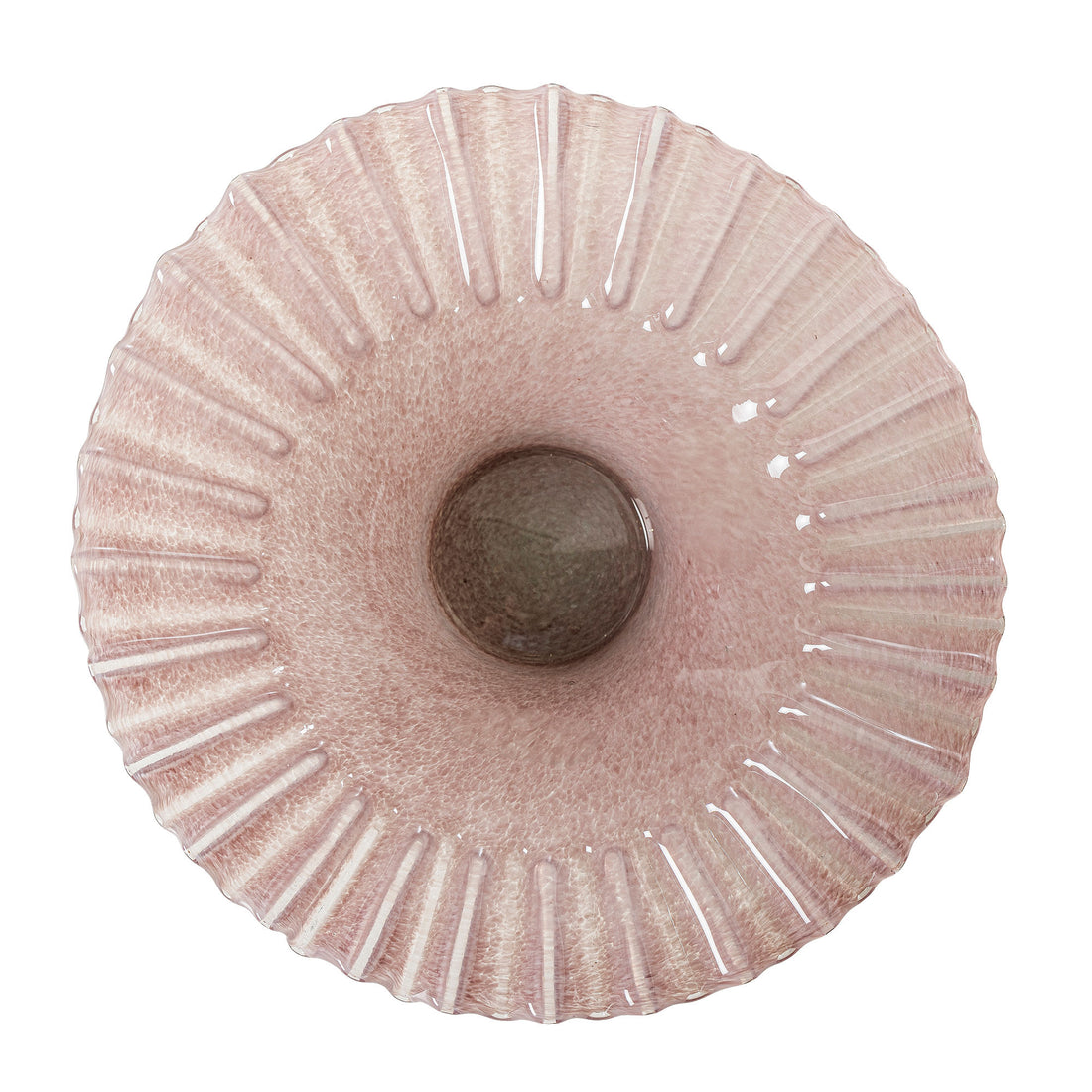 Bloomingville Yarn Bowl, rosa, vidro