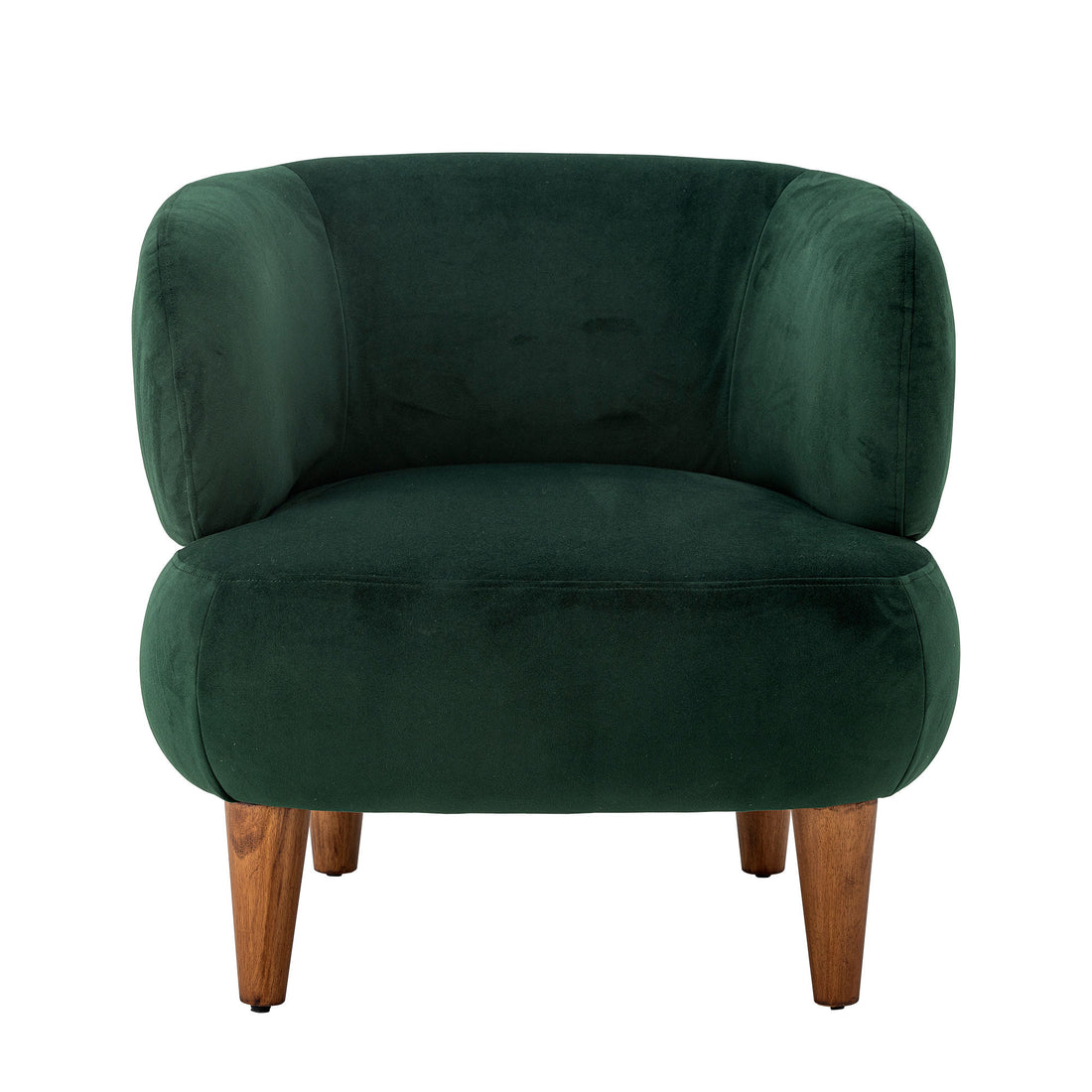Coleção criativa Cadeira Ruperta Lounge, verde, poliéster