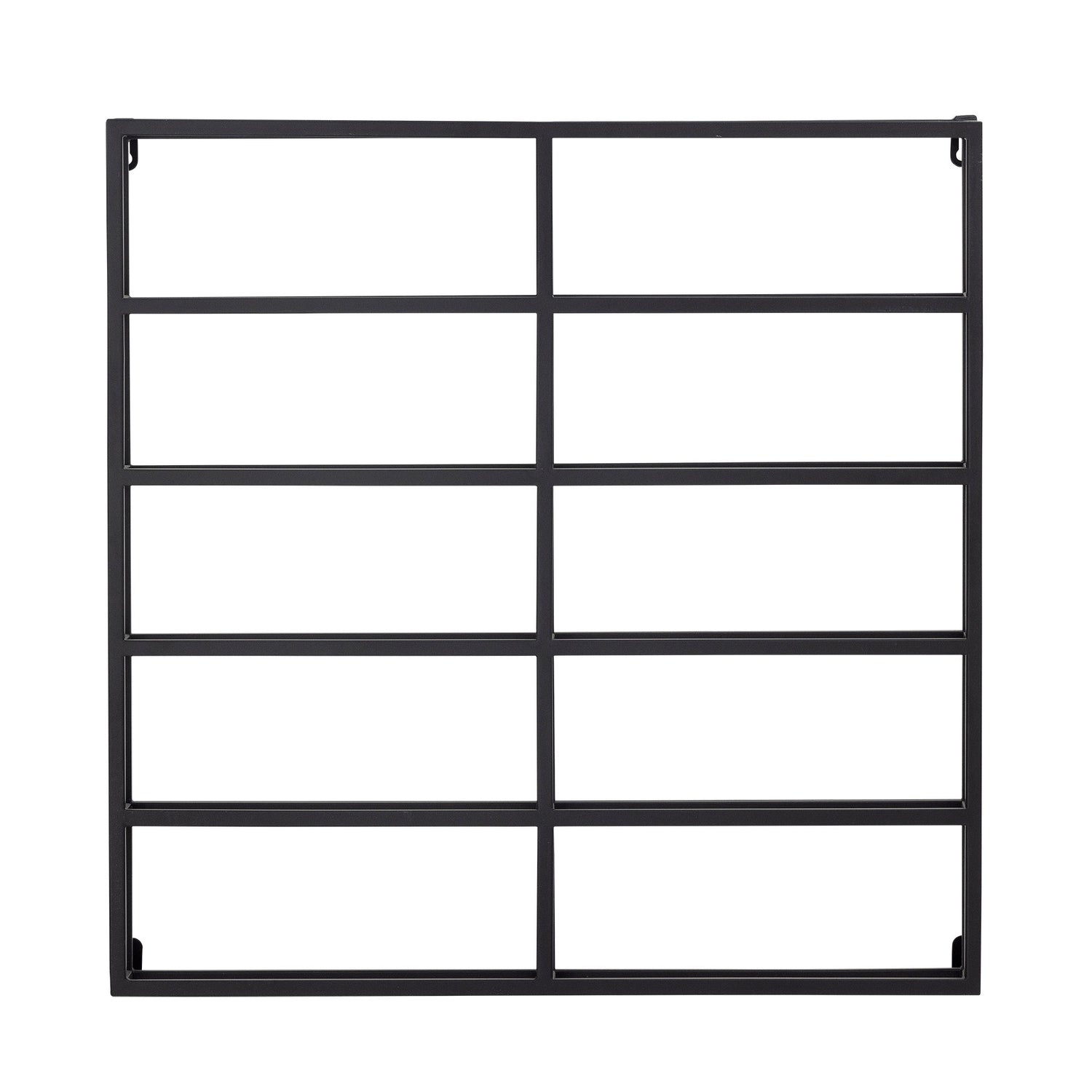 Bloomingville Magne Wine Rack, preto, metal