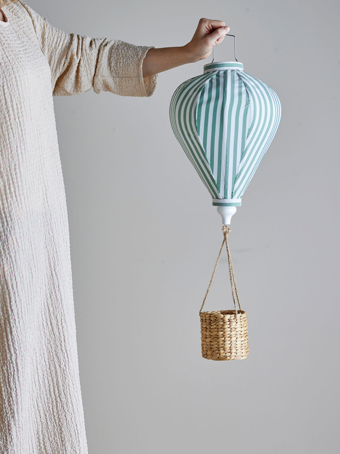 Bloomingville Mini Pomp tumulto, verde, poliéster