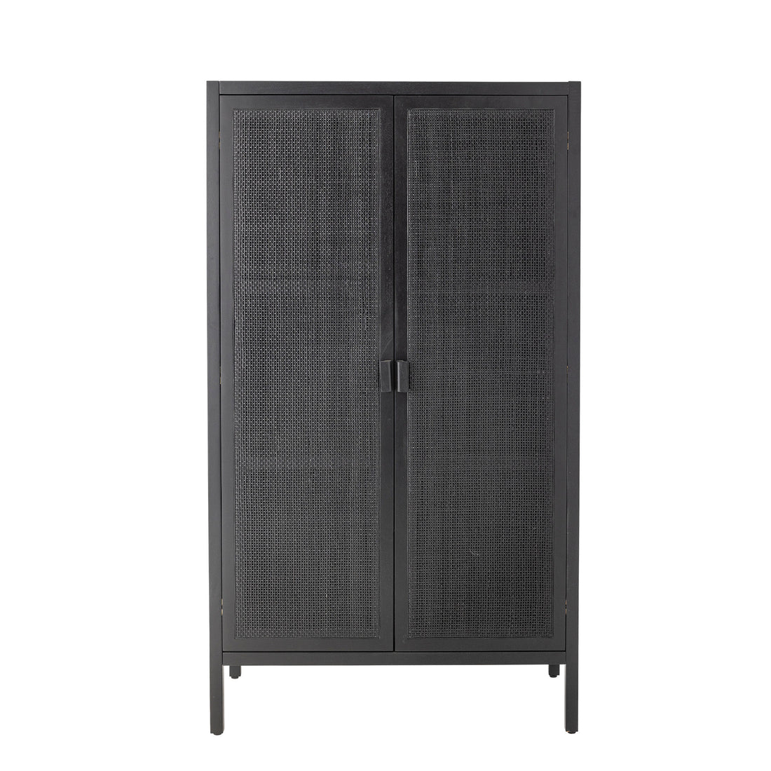 Gabinete de Bloomingville Marikka, preto, FSC 100%® mogno