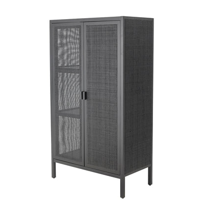 Gabinete de Bloomingville Marikka, preto, FSC 100%® mogno