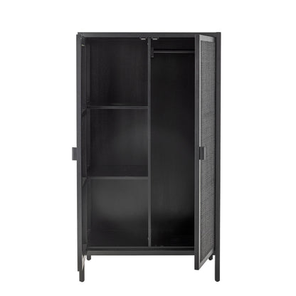 Gabinete de Bloomingville Marikka, preto, FSC 100%® mogno
