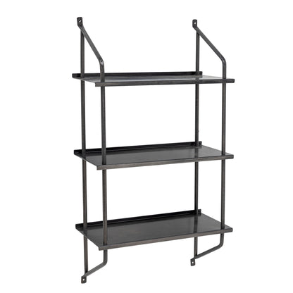 Bloomingville Sindre prateleira, preto, metal