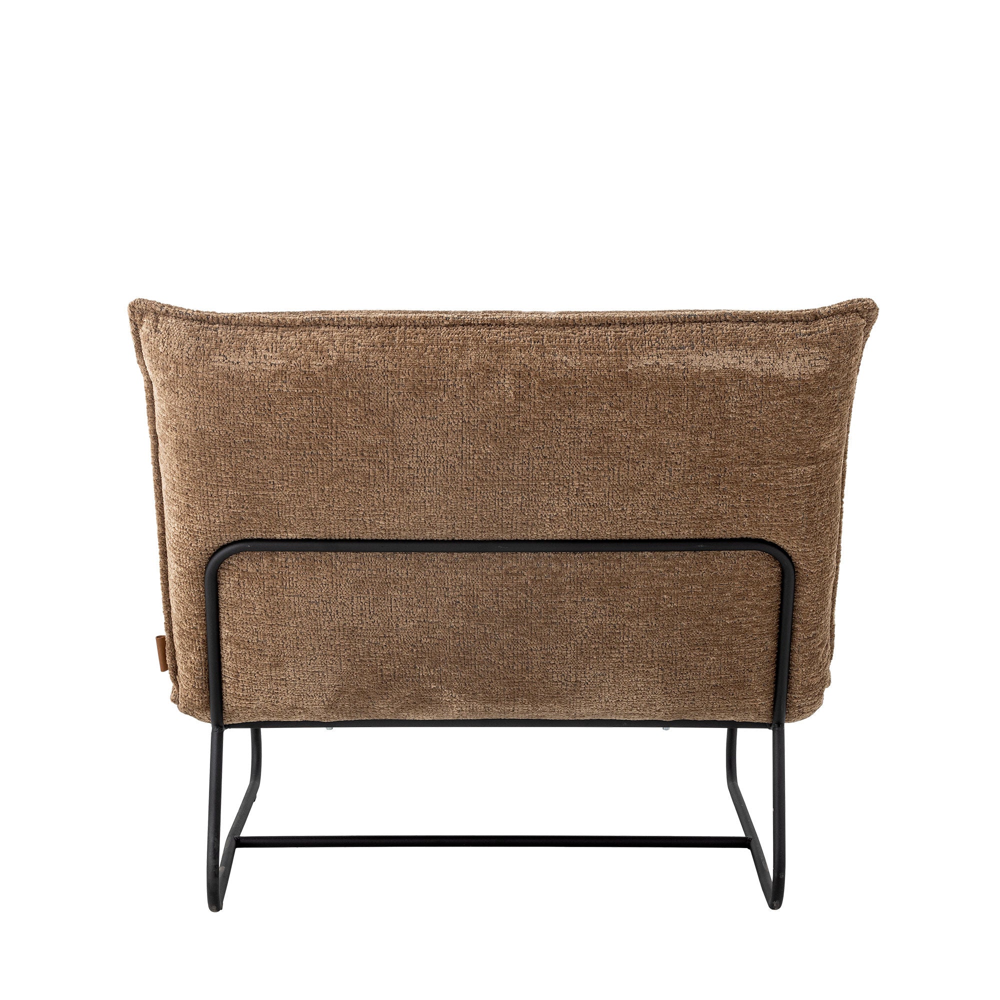 Cadeira de Bloomingville Cape Lounge, marrom, poliéster reciclado