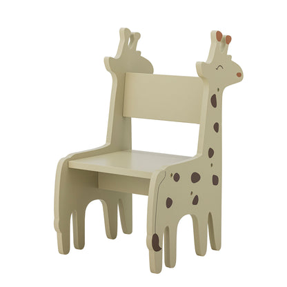 Bloomingville Mini Ibber Chair, Gray, FSC®100%, MDF
