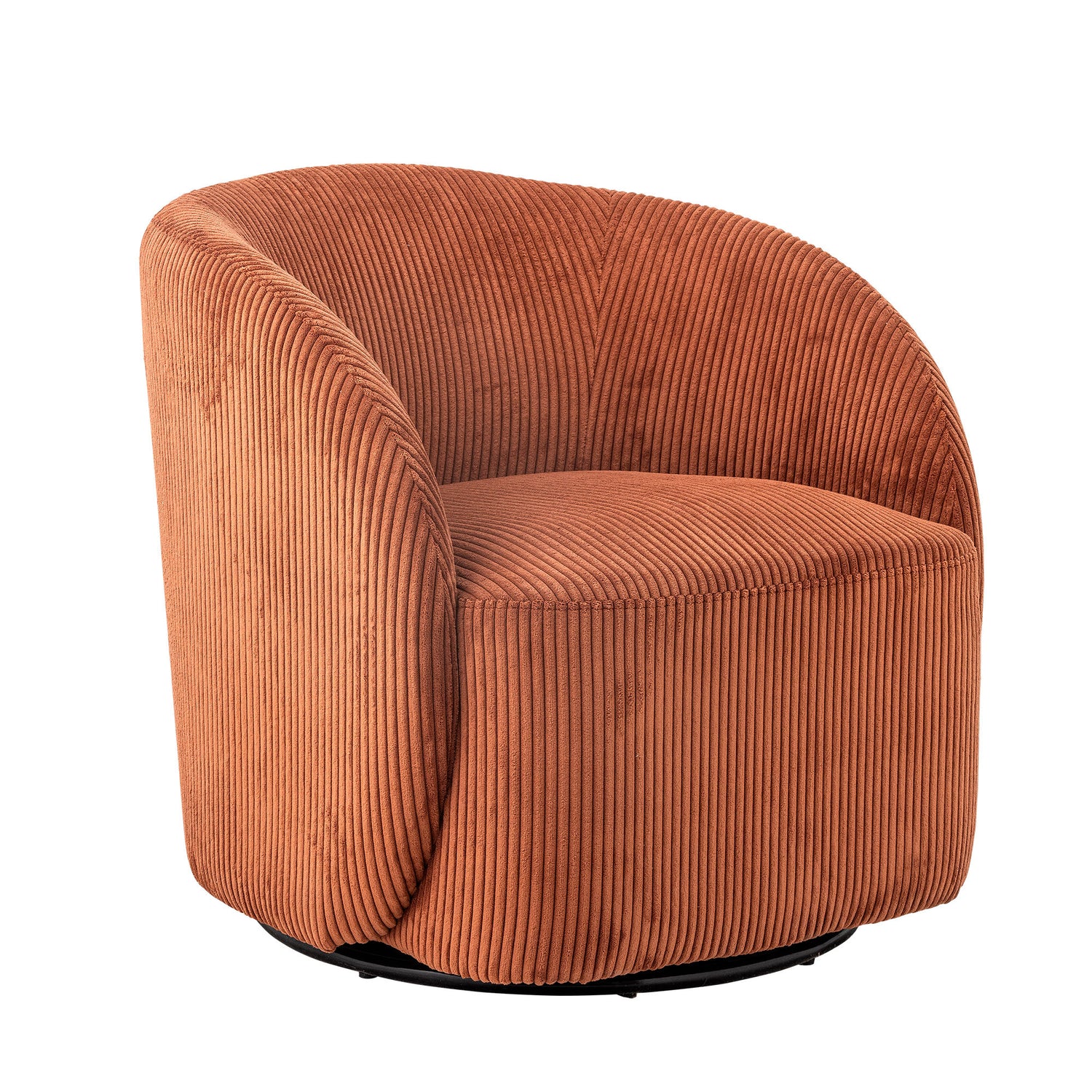 Bloomingville Pradi Lounge Chair, laranja, poliéster